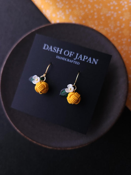 Fruits Earrings  - Yuzu