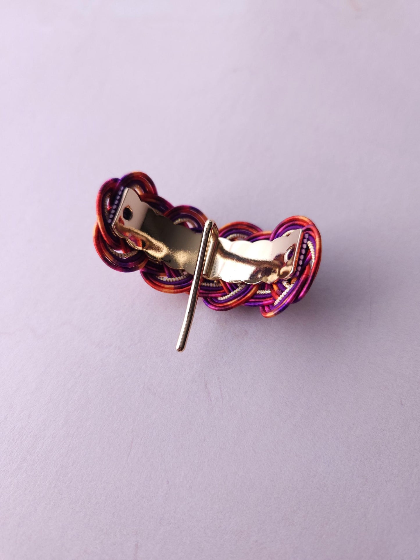 Ponytail Hook - Purple & Pink Mix