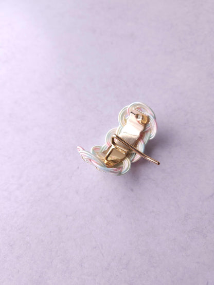 Ponytail Hooks  - Pastel Rainbow