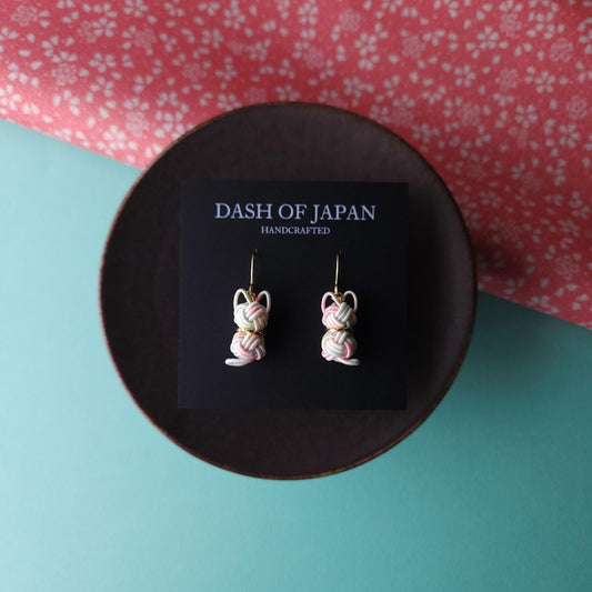Cat Earrings - Pastel Rainbow