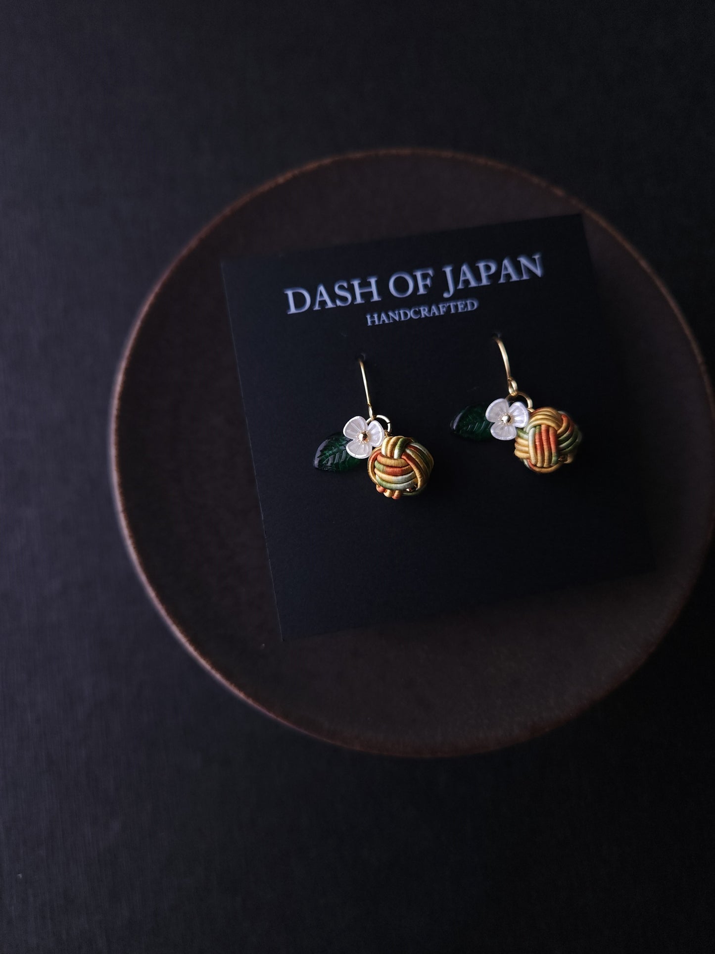 Fruits Earrings -Orange & Green Mix