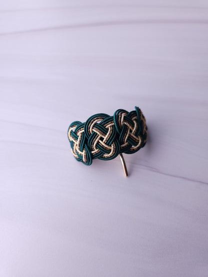 Ponytail Hook - Deep Green
