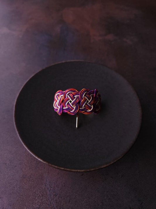 Ponytail Hook - Purple & Pink Mix