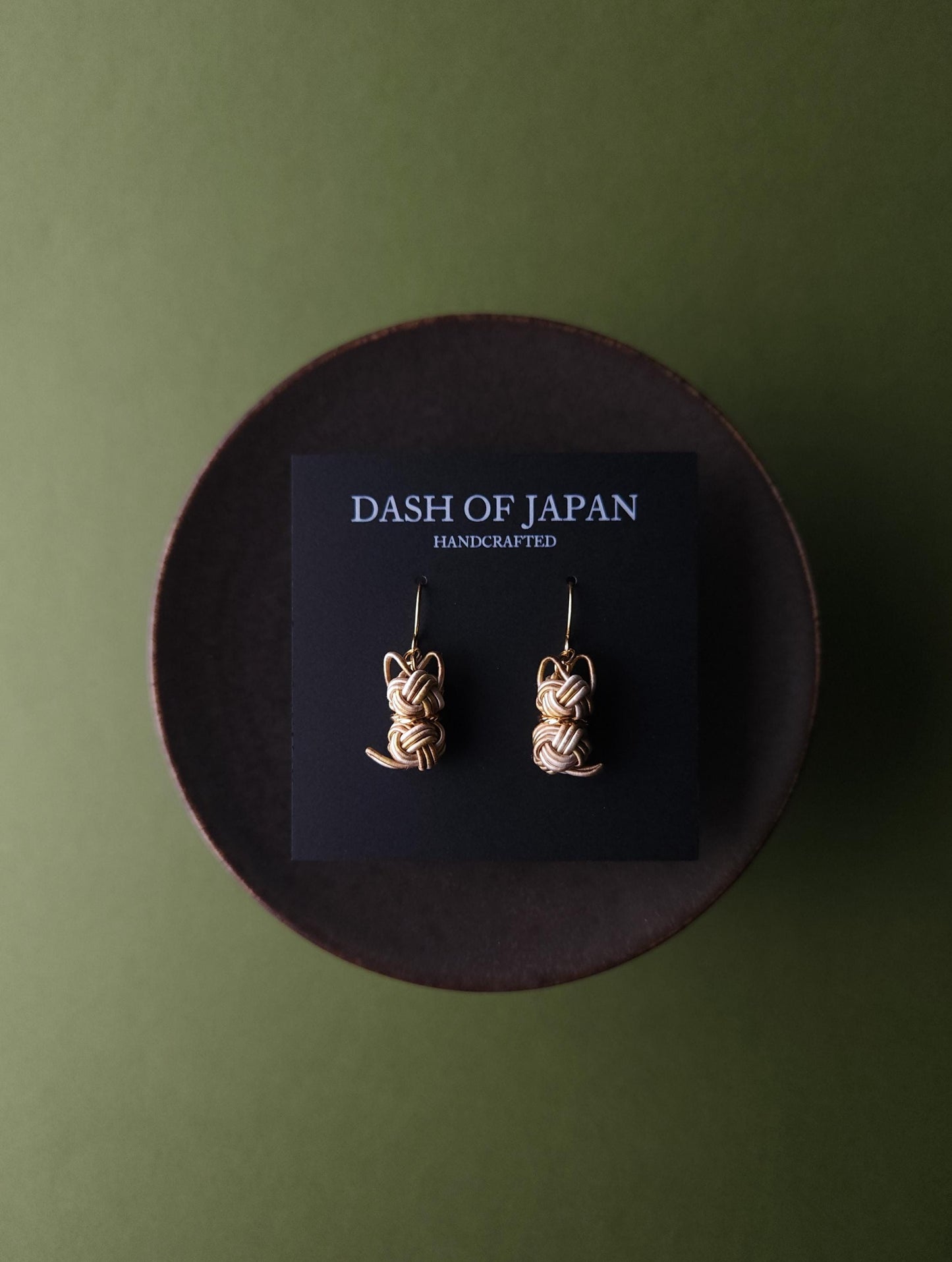 Cat Earrings  - Brown Tabby