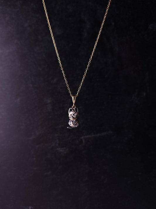 Cat Necklace - Calico Tabby
