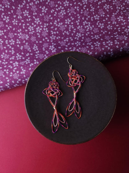 Koi Fish - Pink Purple
