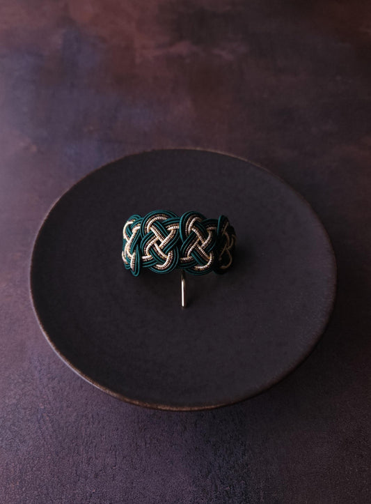 Ponytail Hook - Deep Green