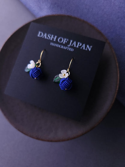 Fruits Earrings - Blueberry