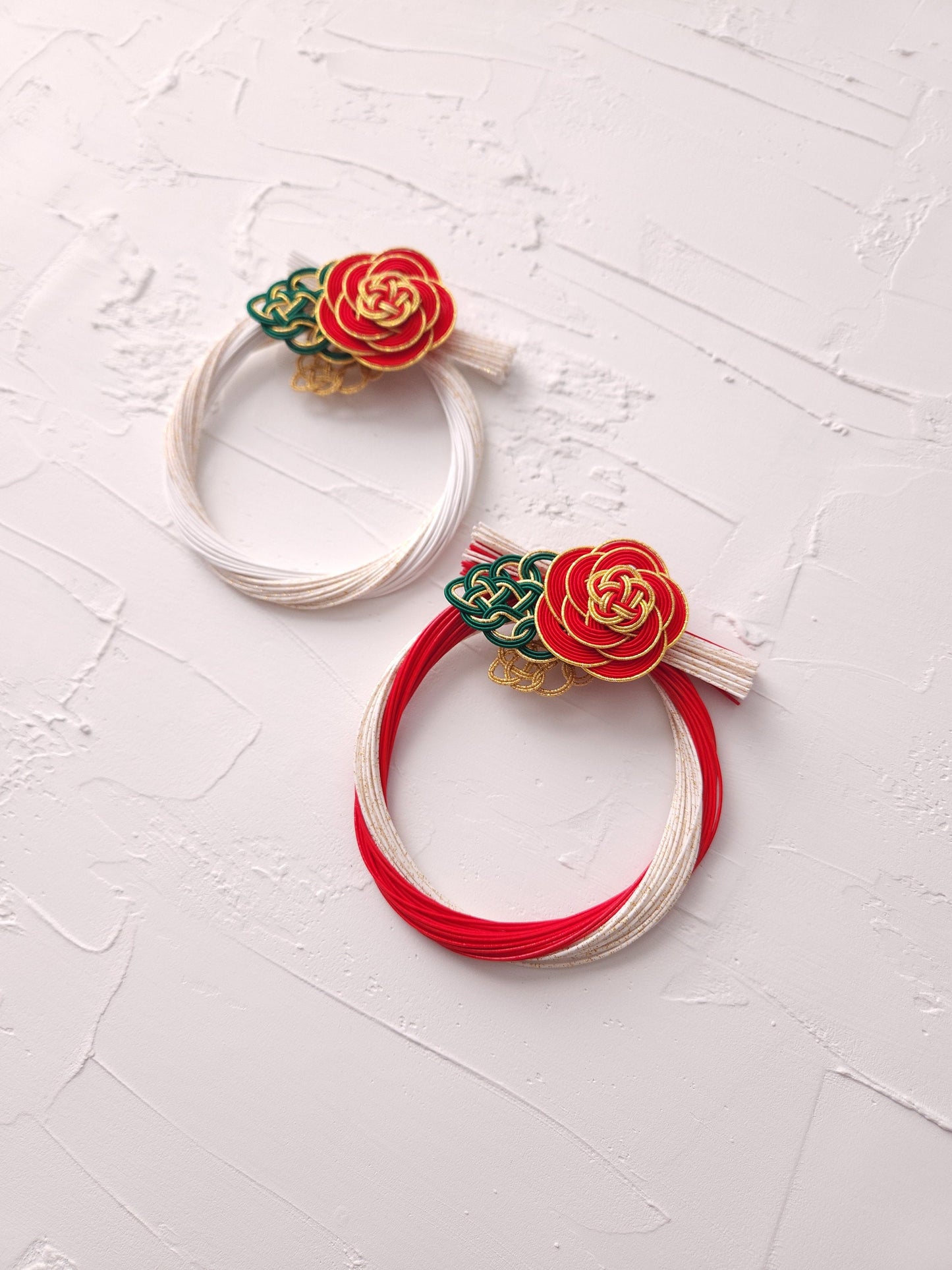 Japanese Shimenawa Wreath- Red & White
