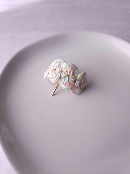 Ponytail Hooks  - Pastel Rainbow