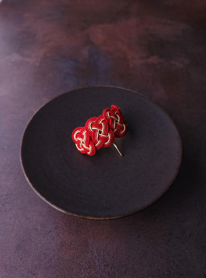 Ponytail Hook - Red