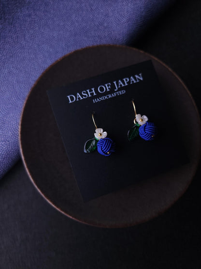 Fruits Earrings - Blueberry