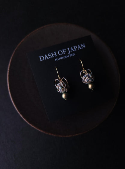 Cat Head Earrings  -Rustic Tabby