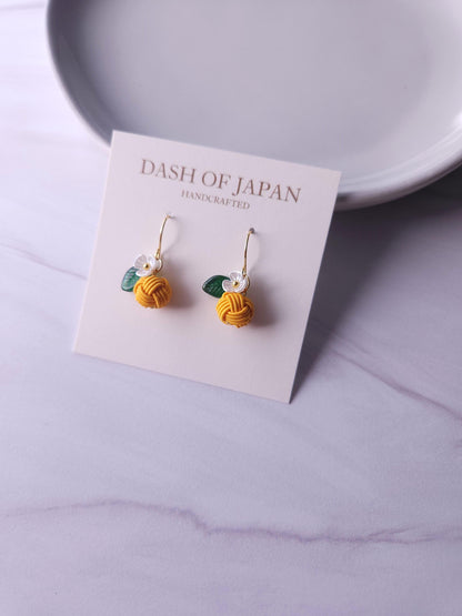 Fruits Earrings  - Yuzu