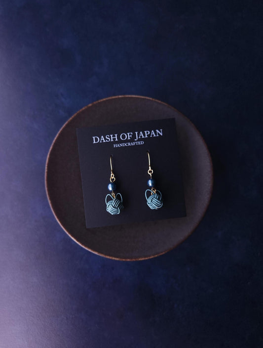 Cat Earrings-Peacock Green